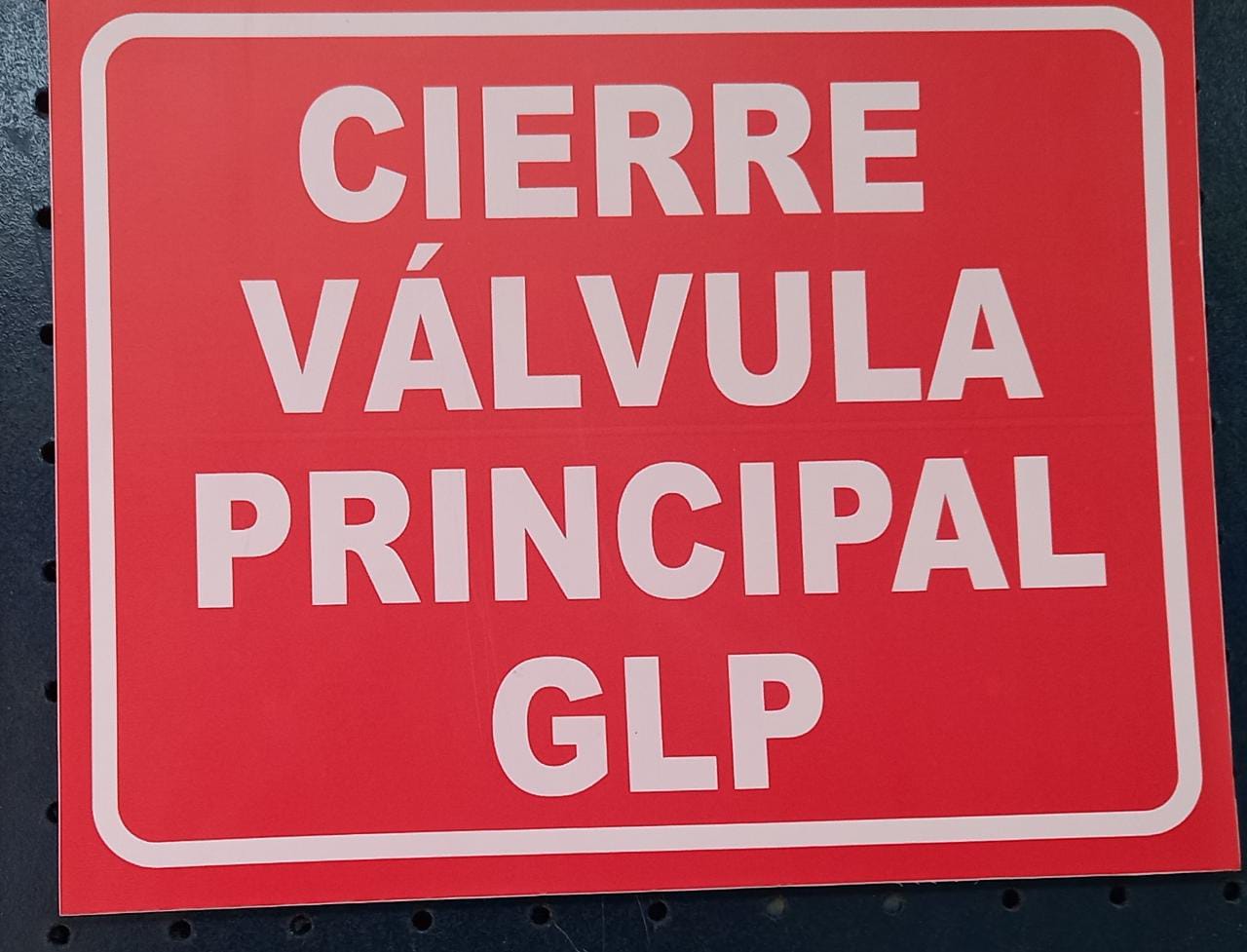 Se Aletica Cierre Valvula Principal Glp Hidrogas Construex