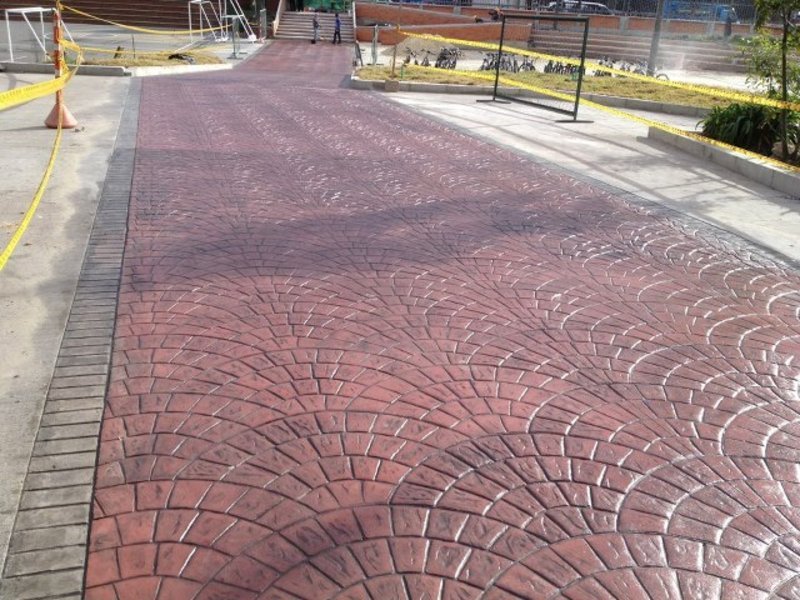 Concreto Estampado para Pisos : Rocktec | CONSTRUEX