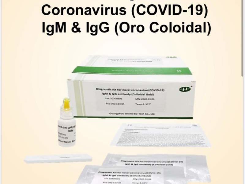 Kit de diagnóstico Coronavirus (COVID-19)