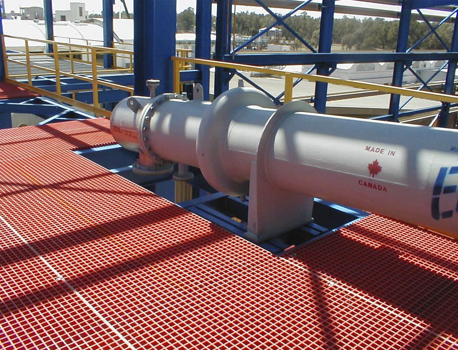 Rejillas de fibra de vidrio FyR