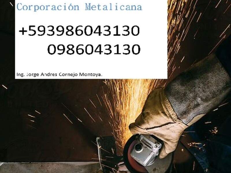 Taller soldadura fundición metalurgia Ecuador