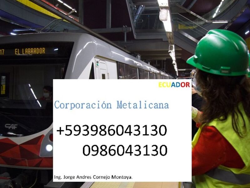 Empresa de mantenimiento de trenes en Ecuador