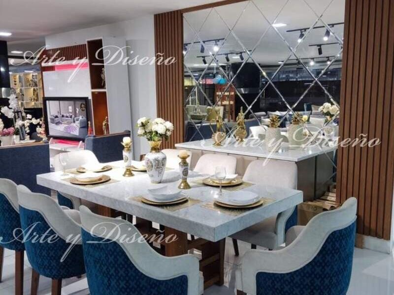 COMEDOR QATAR AD ECUADOR Mueblería Arte y Diseño GYE Construex