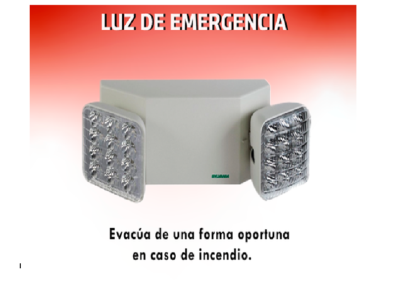 Luz de emergencia Ecuador RANDISER S.A Construex