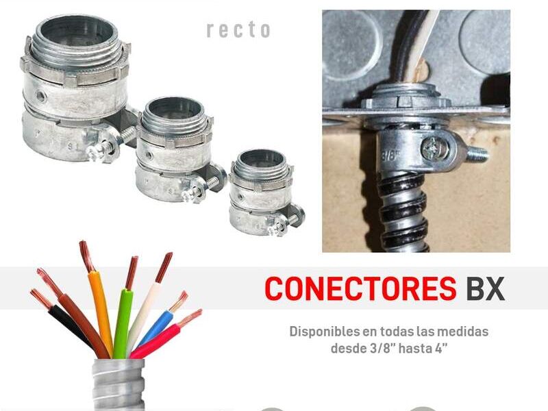Conector Recto BX