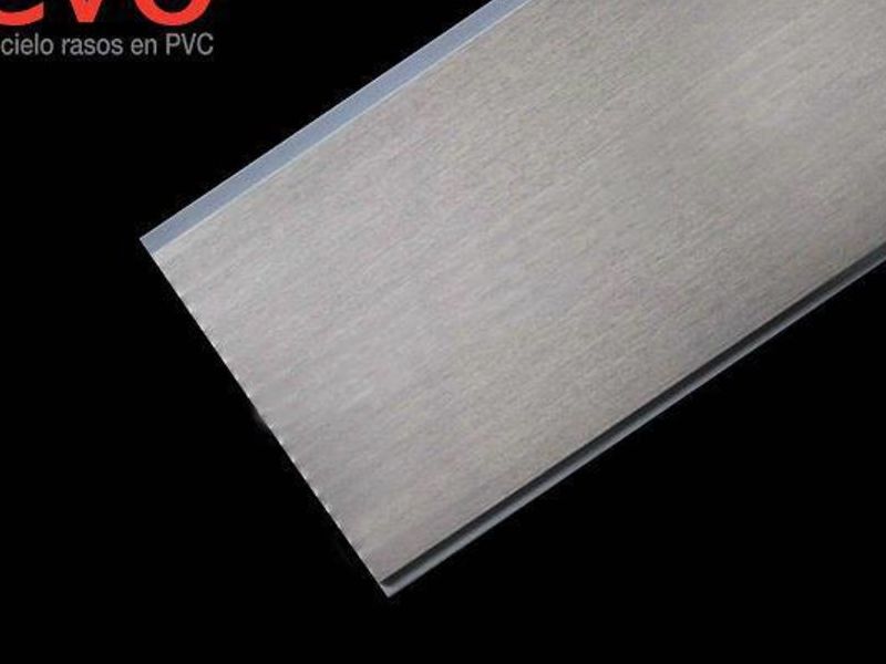 Revestimientos PVC color Aluminio metal