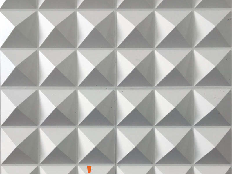 Panel 3D PVC Diseño Piramides
