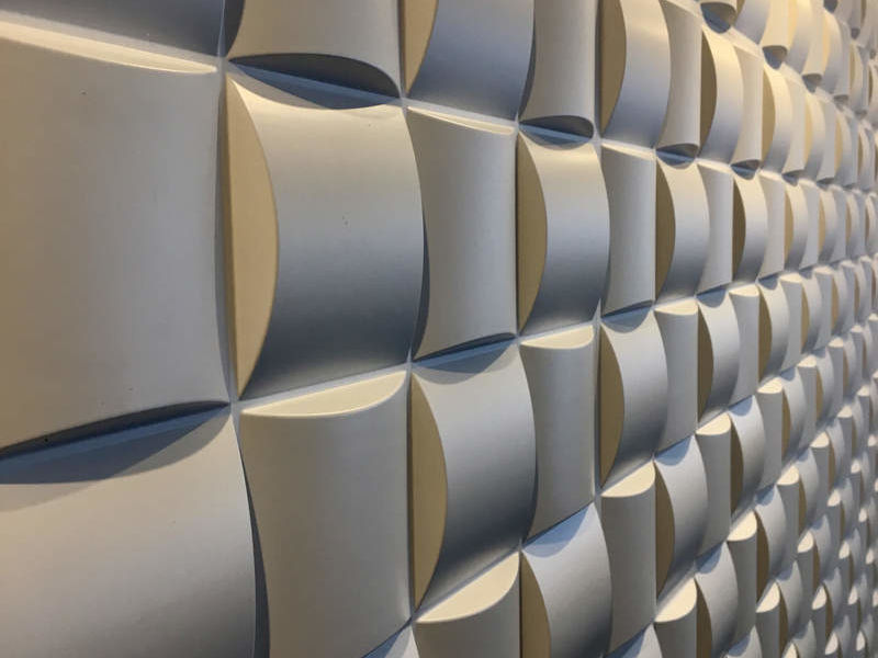 Panel 3D PVC Diseño Ajedrez
