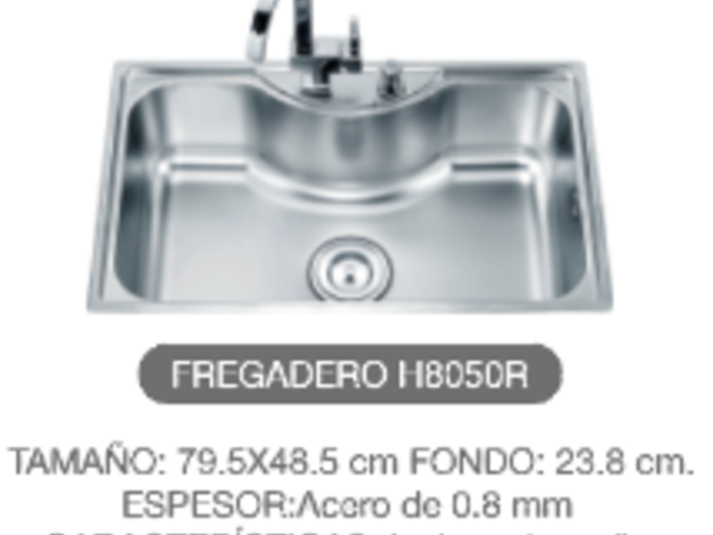 Fregadero H8050R