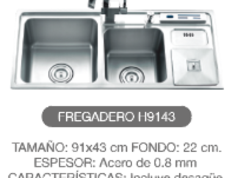 Fregadero H9143
