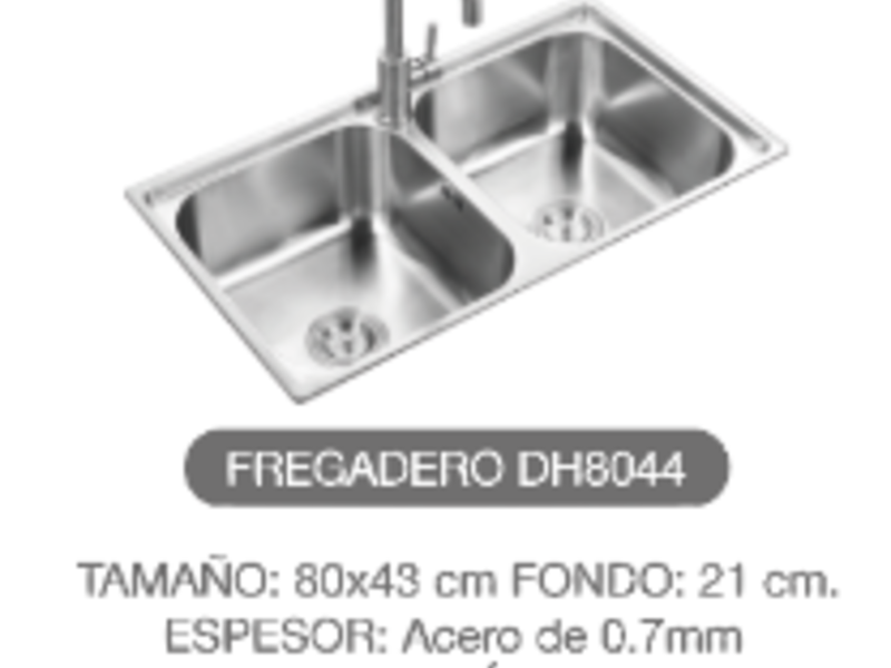 Fregadero DH8044