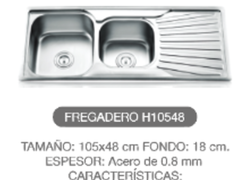 Fregadero H10548