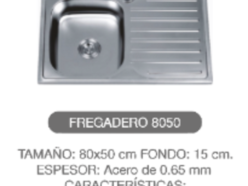 Fregadero 8050