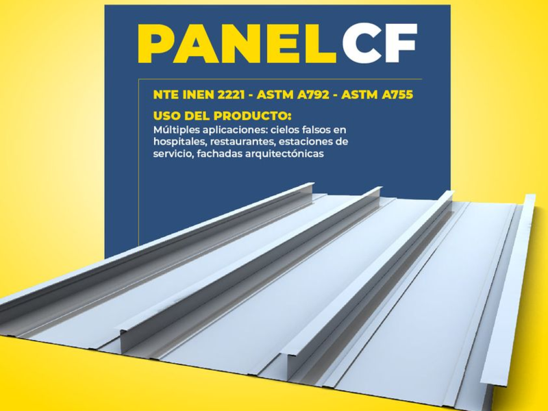 Panel CF de Metal Novacero