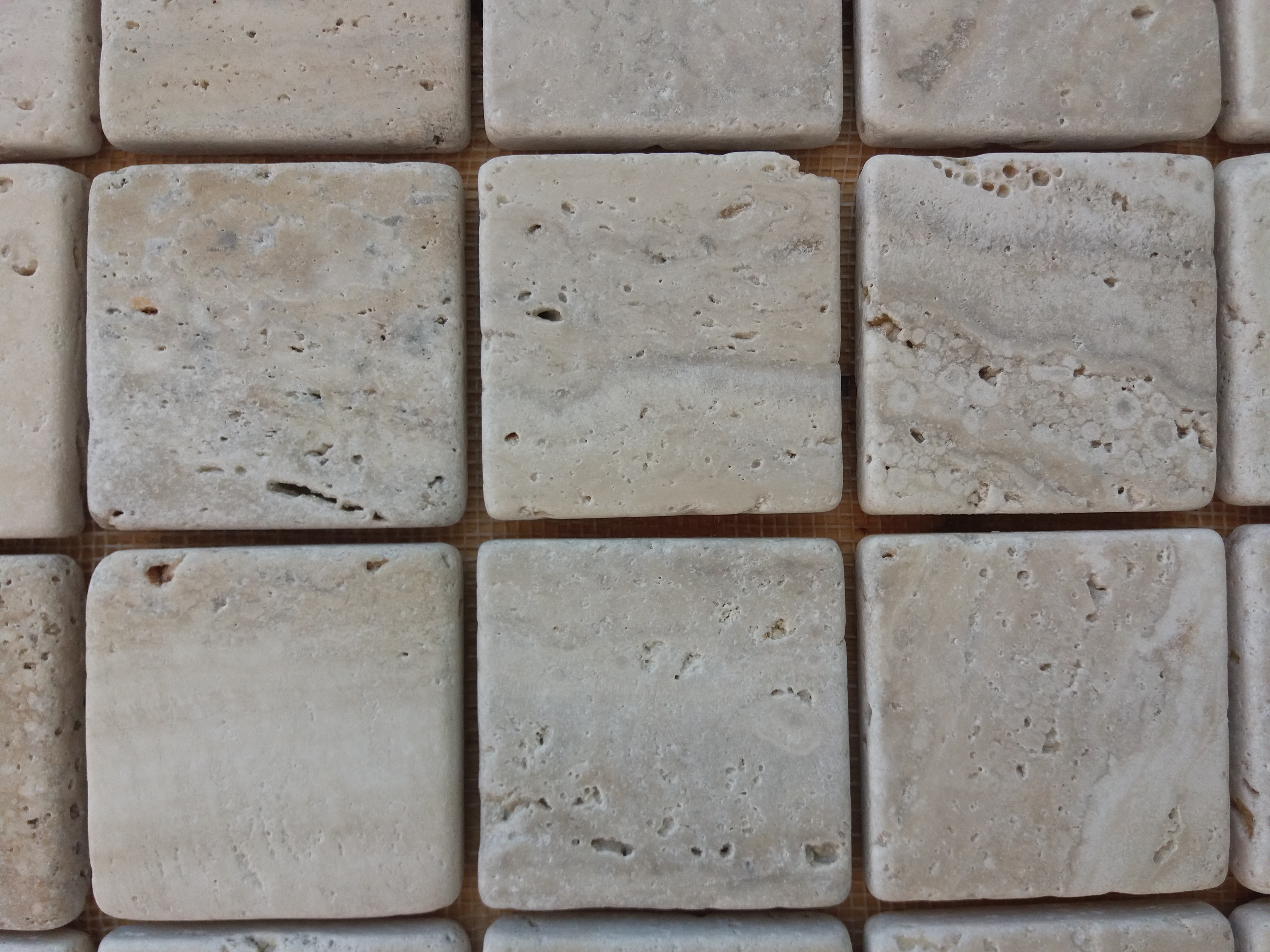 MOSAICO 5X5 MARMOL TRAVERTINO : Arketips | CONSTRUEX