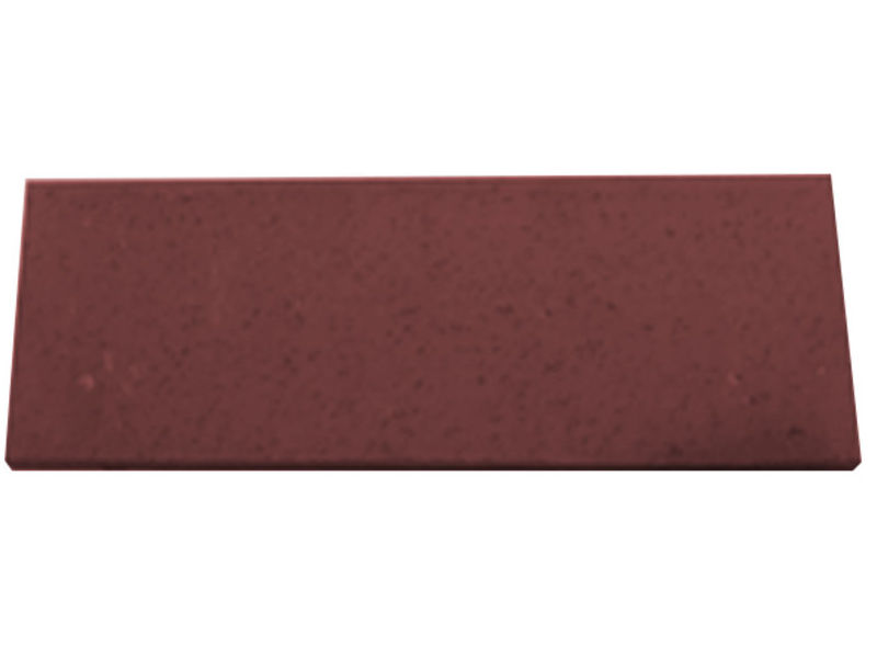 Fachaleta gres rust Roja 7.5x30 cm.
