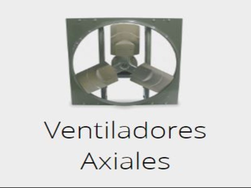 Ventiladores Axiales