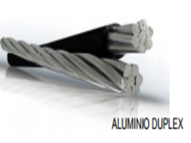 CABLE DE ALUMINO 1350 AAC (ASC) - DUPLEX PE 
