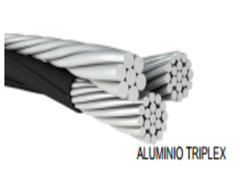 CABLE DE ALUMINO 1350 AAC  TRIPLEX / CUADRUPLEX