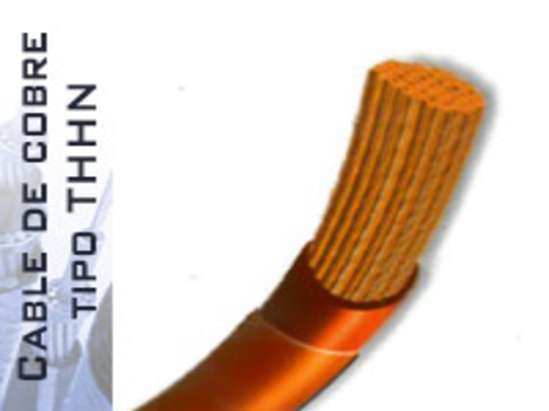 Cable de cobre tipo THHN FLEX 600V 90 °C