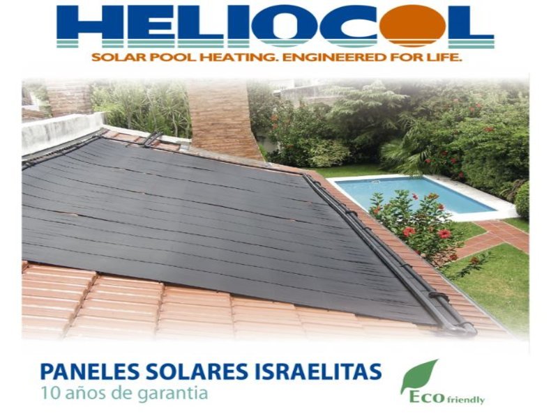 Paneles Solares Heliocol para Piscina.